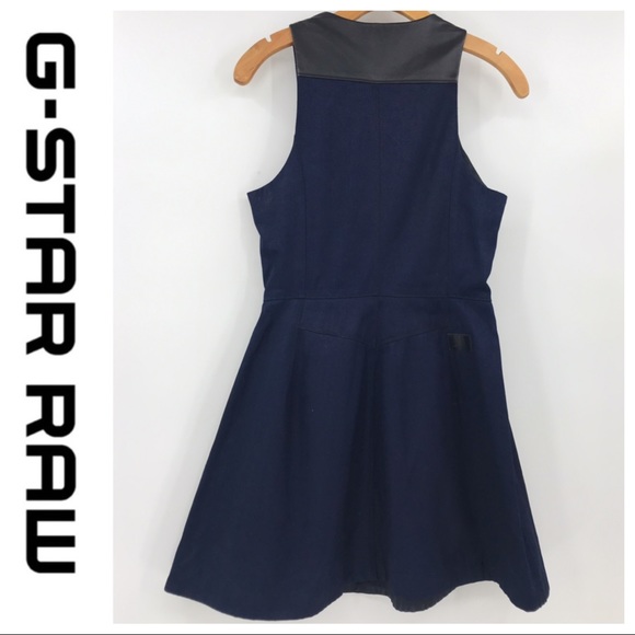 💕SALE💕 G-Star Raw Blue Denim Borealis Dress - Picture 5 of 13